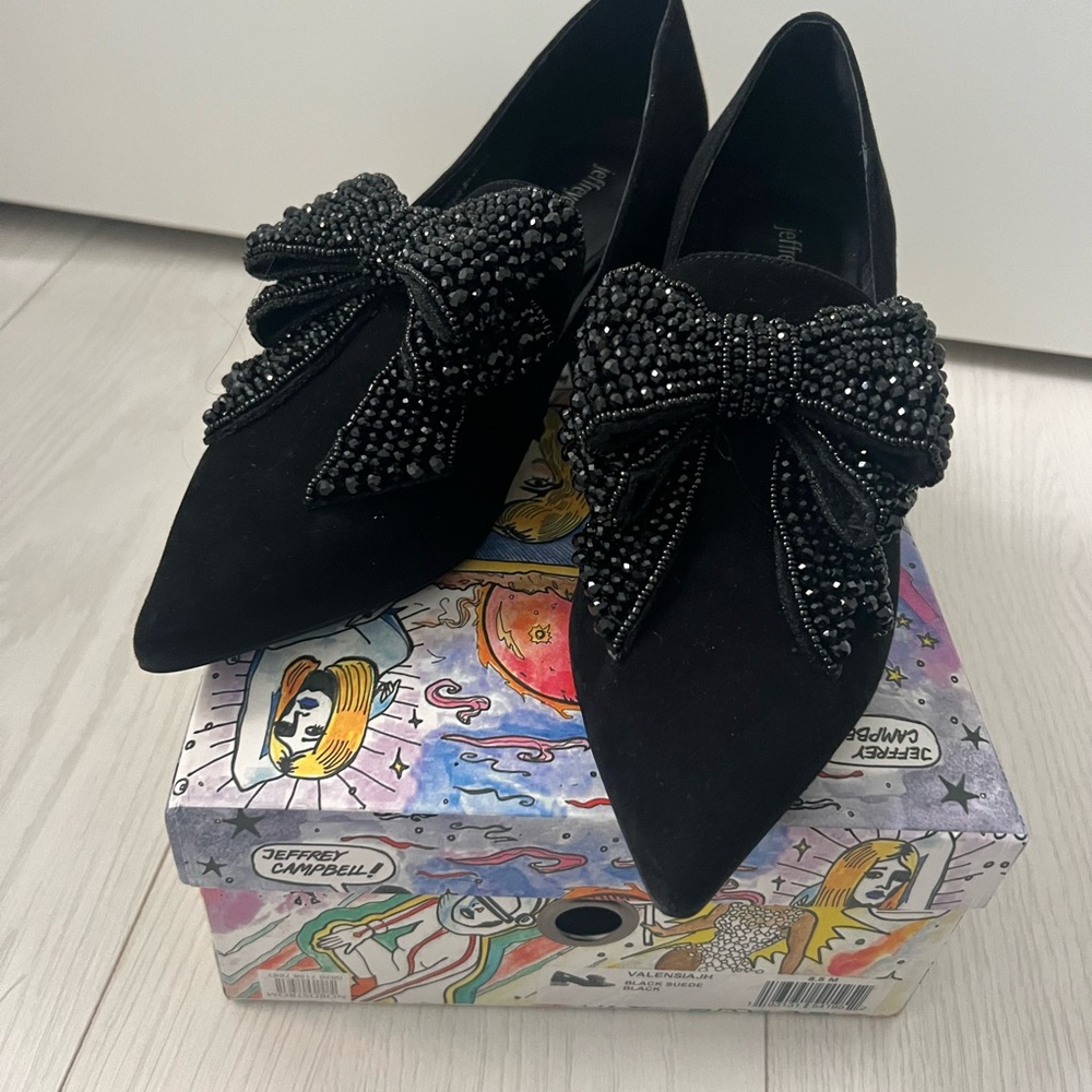 Jeffery Campbell BLK Suede